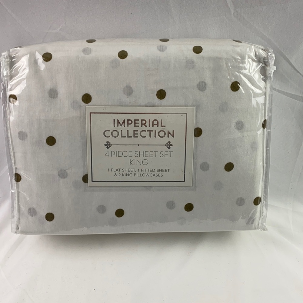 Imperial Collection 4pc Sheet King